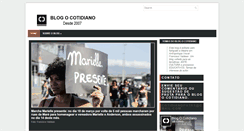 Desktop Screenshot of ocotidiano.com.br